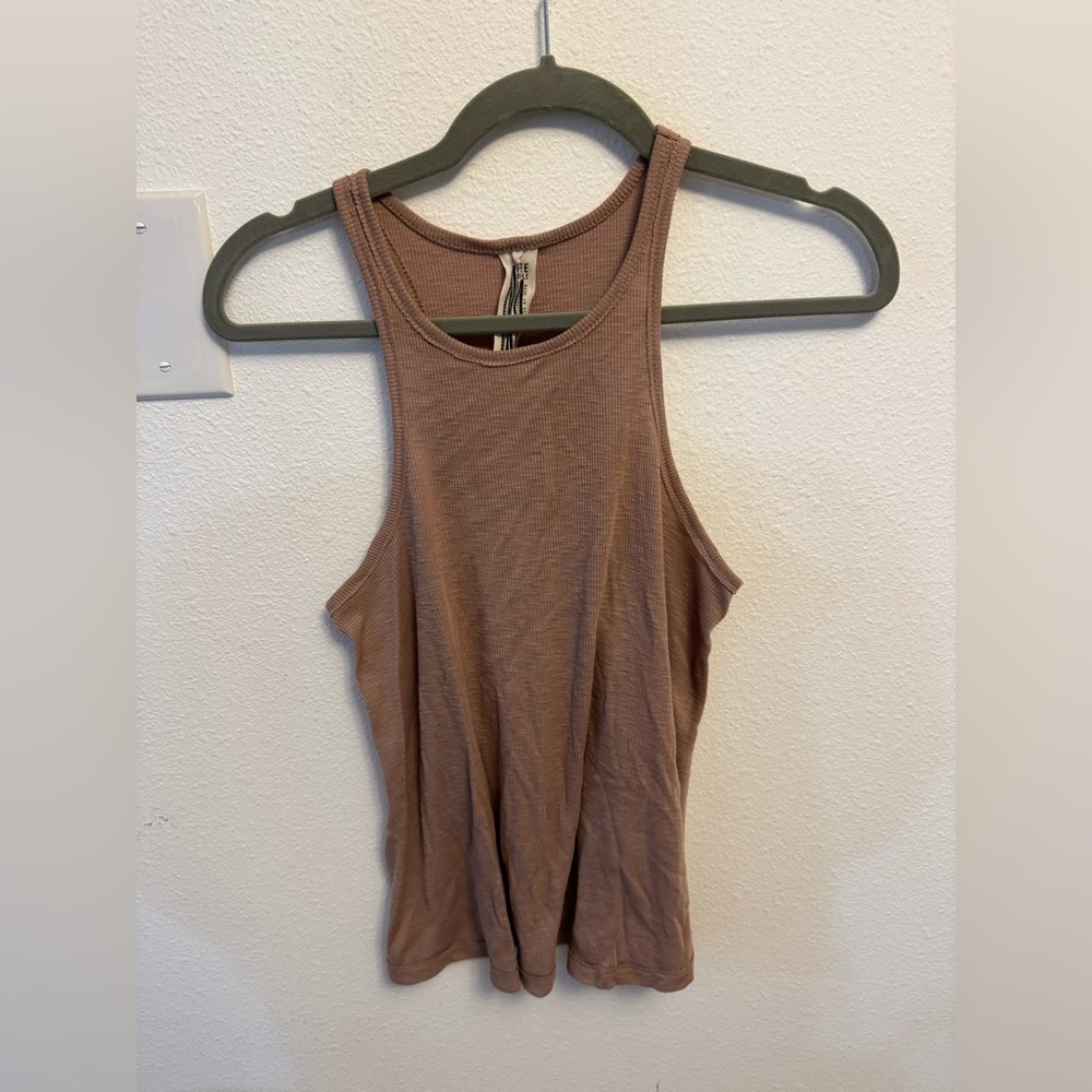 Free People Women's Brown Tank Top